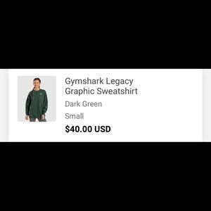 Gymshark sweater brand new